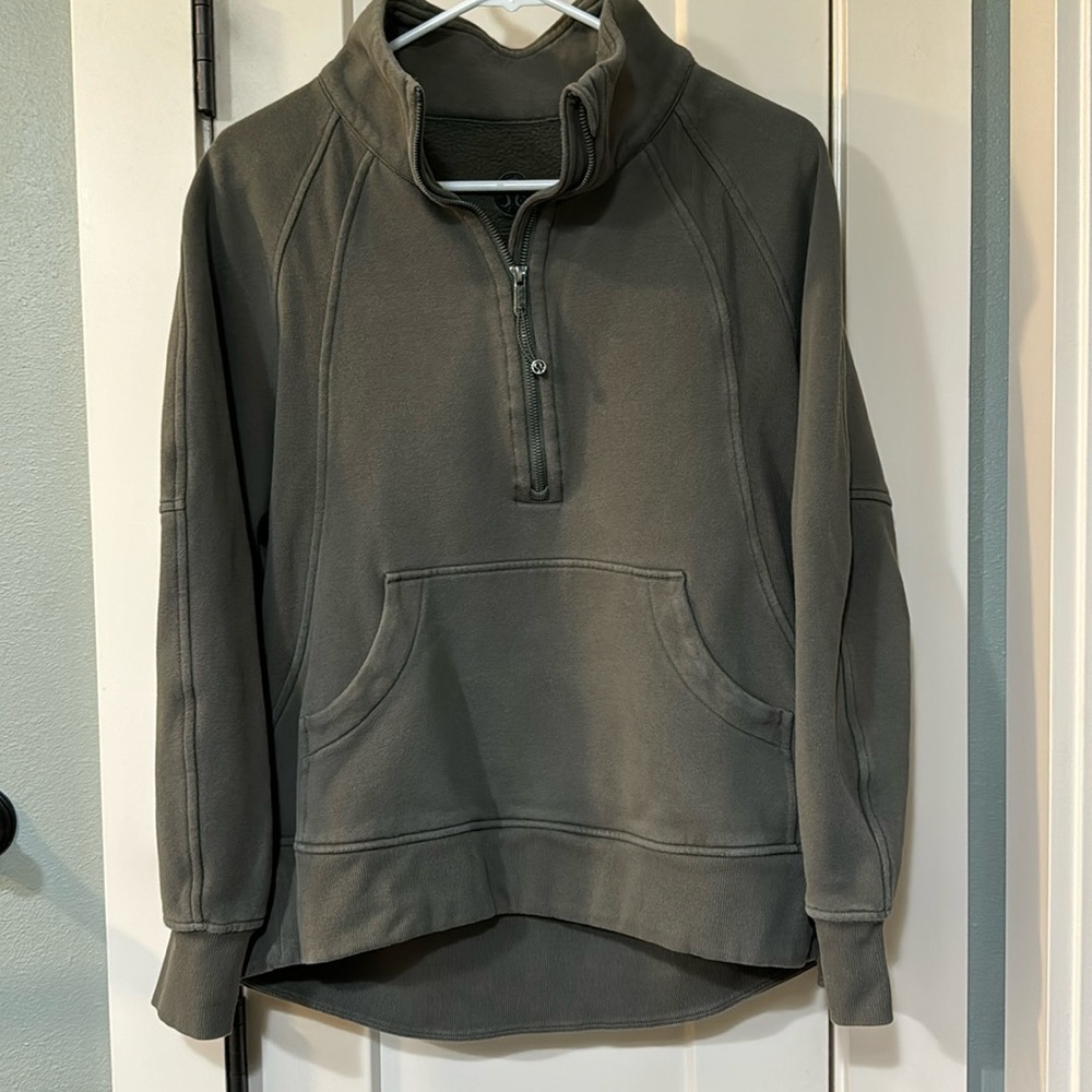 Lululemon Scuba Oversized Funnel Neck Half Zip XS/S